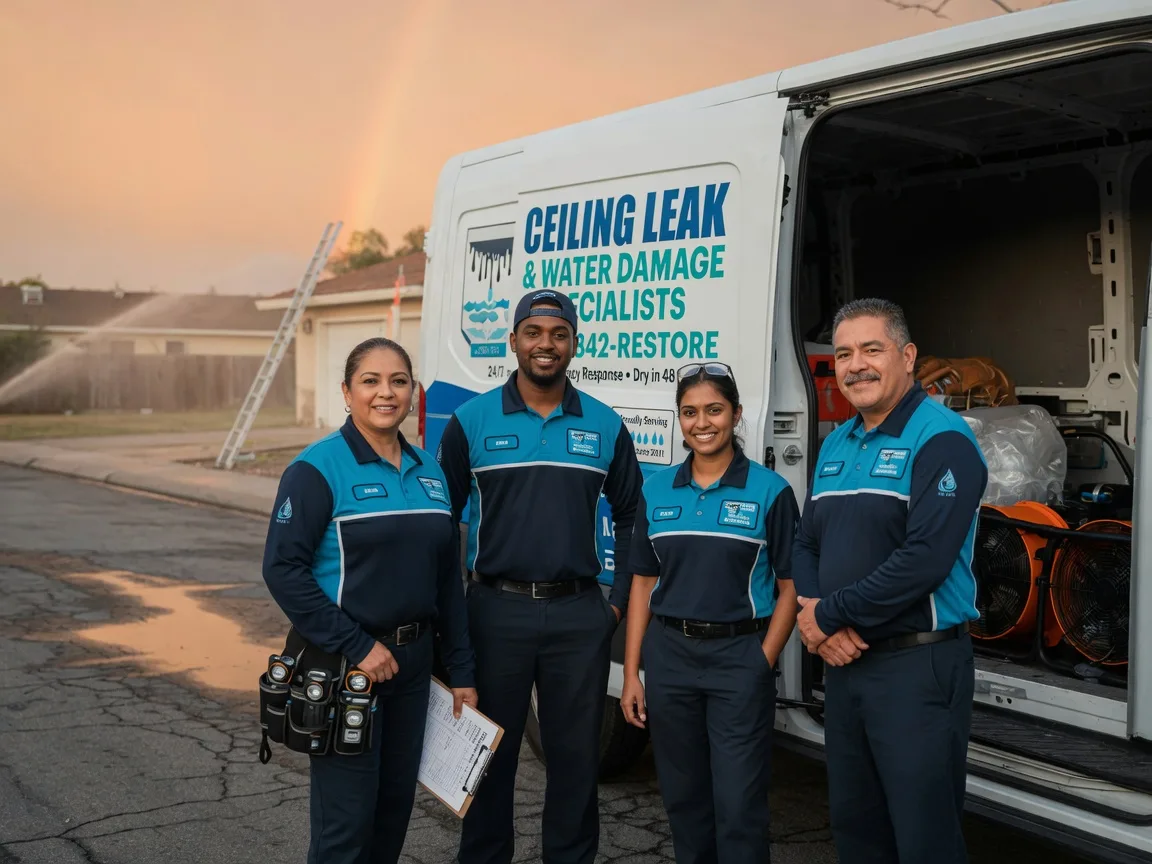 Ceiling Leak Cleanup company in Zumbro Falls, MN