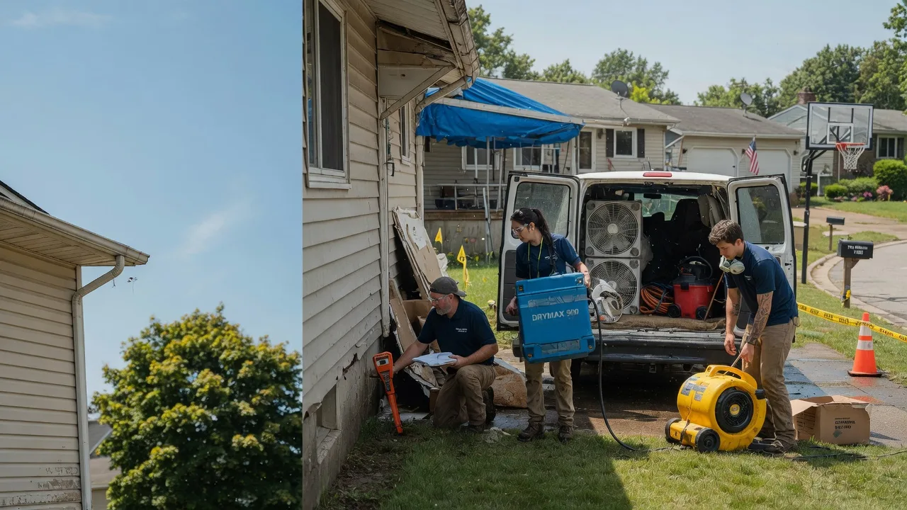Ceiling Leak Cleanup in Zumbro Falls, MN near me